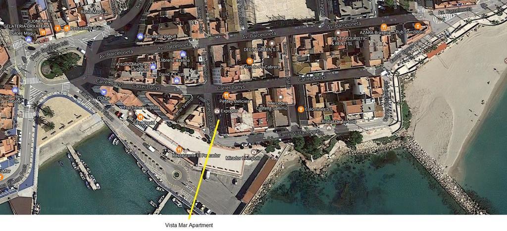 Vista Mar Apartment L'Ampolla Bagian luar foto